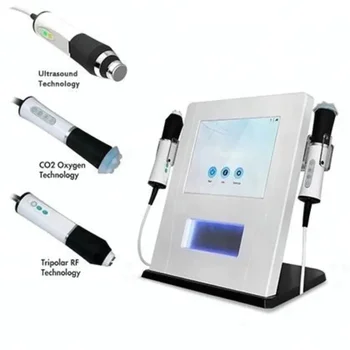 3 в 1 CO2 Технология нанопузырьков Oxy Facial Machine Подтяжка лица, Омоложение кожи, подтяжка кожи, использование в спа-салоне