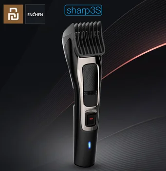 ENCHEN Sharp3S Мужская Электрическая Машинка Для Стрижки Волос USB Перезаряжаемый Профессиональный Триммер для Волос, Резак для Волос для Мужчин, Бритва для Взрослых для Детей