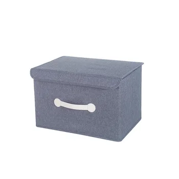 Jul2903 Новый Домашний тканевый ящик для хранения, Моющийся Ящик для хранения