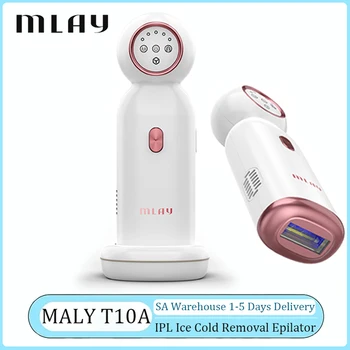 MLAY T10A Лазерное удаление волос без функции льда, эпилятор для лица, Мужское женское профессиональное эстетическое оборудование для перманентного использования, Горячая распродажа