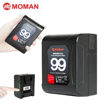 Moman V 99 Power Mount Battery Аккумулятор для камеры Dtap для видеосъемки Монитор камеры Аксессуары для студийной фотосъемки COLBOR CL60