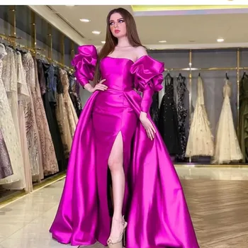 Msikoods, Платья для выпускного вечера в стиле Русалки, Саудовская Аравия 2023, Вечерние платья на одно плечо, Вечерние платья знаменитостей