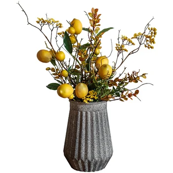 Букет бионическая имитация лимонных фруктов, ресторанные декоративные цветочные украшения из сушеных цветов, подарки