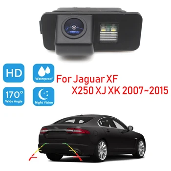 Водонепроницаемая автомобильная HD CCD камера ночного видения заднего вида для парковки заднего хода Для Jaguar XF X250 XJ XK 2007 ~ 2012 2013 2014 2015