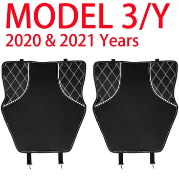 Для Tesla Model 3 2020 и 2021 годов Новый стиль обновления Оптовая продажа с фабрики по цене от завода-изготовителя Коврик для защиты спинки автокресла от ударов