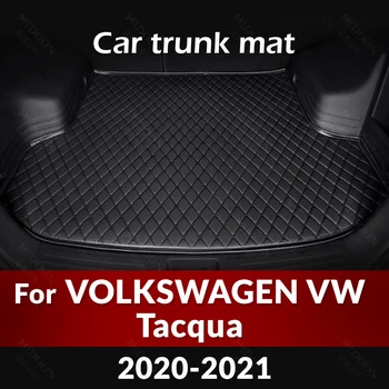 Коврик для багажника автомобиля VOLKSWAGEN VW Tacqua 2020 2021 Пользовательские Автомобильные Аксессуары Для украшения интерьера Авто