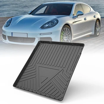 Коврик для багажника автомобиля TPE для Porsche Panamera Седан 2010 2011 2012 2013 2014 2015 2016 Изготовленные на заказ водонепроницаемые защитные резиновые автомобильные коврики