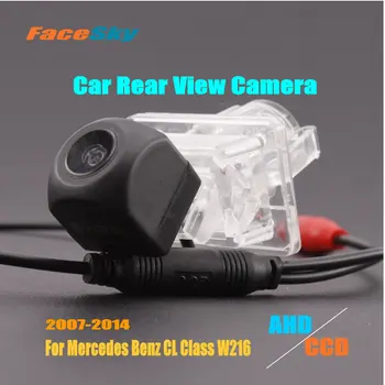 Парковочная Камера FaceSky Для Mercedes Benz CL Class W216 2007-2014 Камера заднего Вида AHD/CCD 1080P Аксессуары Для Приборной панели