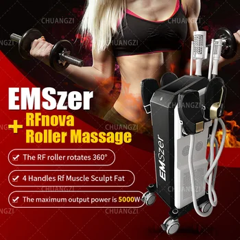 Роликовая машина с внутренним шариком EMSzero Эффективный электрический массажер для похудения и подтяжки ягодиц