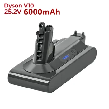 Сменный аккумулятор Dyson V10 6000 мАч 25,2 В Литий-ионный Аккумулятор Совместим с Беспроводным пылесосом Cyclone V10 Animal V10